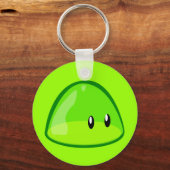 Porte-clés blob-161097 LIGHT GREEN CUTE CARTOON ALIEN blob, g (Recto)