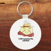 Porte-clés Blobfish en vacances (Recto)