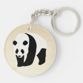 Porte-clés Bloc couleur Panda (Dos)