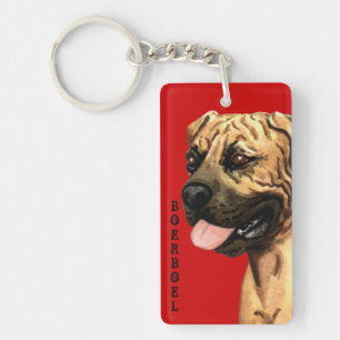 Porte-clés Bloc de couleur de Boerboel