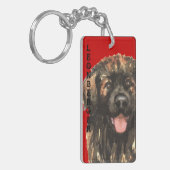 Porte-clés Bloc de couleur Leonberger (Devant gauche)