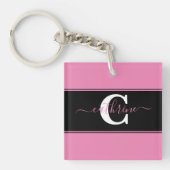 Porte-clés Bloc de couleur personnalisé (Devant)