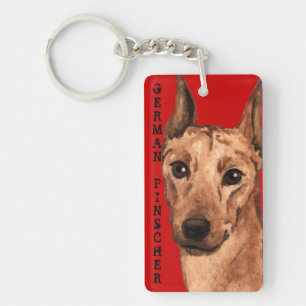 Porte-clés Bloc de couleur Pinscher allemand