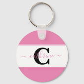 Porte-clés Bloc de couleurs personnalisé (Recto)