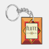 Porte-clés Bloc décoratif à fluide (Devant gauche)