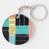 Porte-clés Blocs géométriques (Dos)