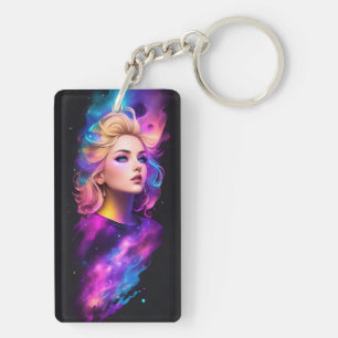 Porte-clés blonde de la galaxie