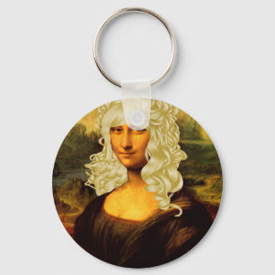 Porte-clés Blonde Mona Lisa