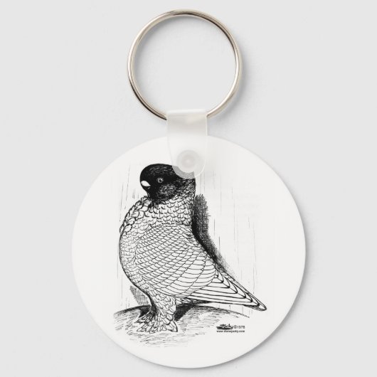 Porte-clés Blondinette Pigeon Laced 1978 (Recto)