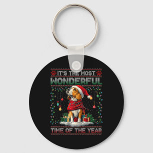 Porte-clés Bloodhound Arbre de Noël Décorations Amoureux des