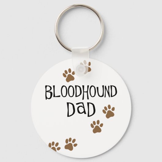 Porte-clés Bloodhound Papa (Recto)
