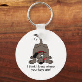 Porte-clés Bloodhound, Une Sorte De (Recto)