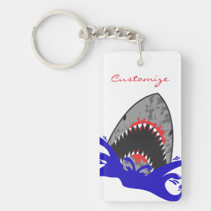 Porte-clés Bloody Shark Jaws Thunder_Cove