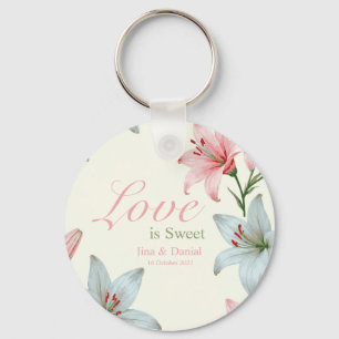 Porte-clés Bloom Azure