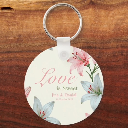 Porte-clés Bloom Azure (Recto)