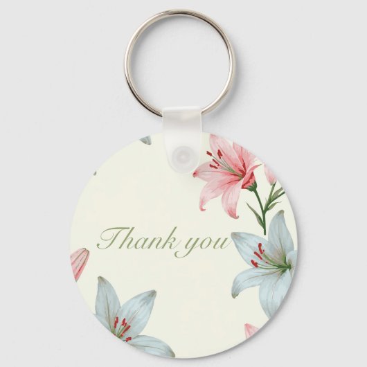 Porte-clés Bloom Azure (Verso)