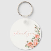 Porte-clés Bloom du coucher du soleil (Verso)