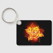 Porte-clés Blooming Fire Rose (Verso)
