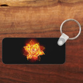 Porte-clés Blooming Fire Rose (Recto)