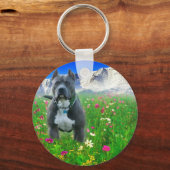 Porte-clés Blue American Pit Bull Terrier, Pikes Peak (Recto)