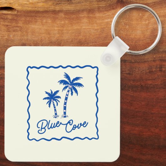 Porte-clés Blue Cove (Verso)