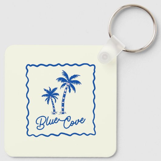 Porte-clés Blue Cove (Dos)