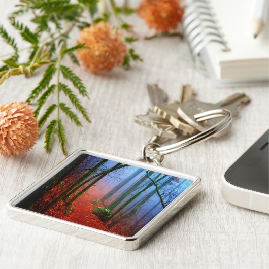 Porte-clés Blue fog (Côté)