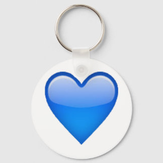 Porte-clés Blue Heart - Emoji