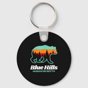 Porte-clés Blue hills massachusetts ski snowboard ours
