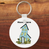 Porte-clés Blue House Keys Porte - clé (Recto)