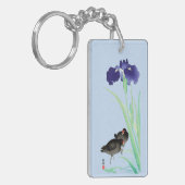 Porte-clés Blue Irises and Moorhens par Ohara Koson (Devant gauche)