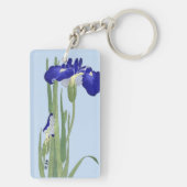 Porte-clés Blue Irises par Ohara Koson (Dos)