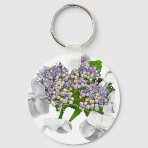 Porte-clés Blue Lace Hydrangea Coordonner les éléments