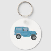 Porte-clés Blue Land Cruiser (Recto)