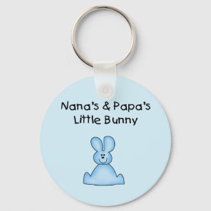 Porte-clés Blue Nana's et Papa's Little Bunny
