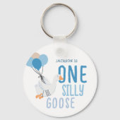 Porte-clés Blue One Silly Goose 1er anniversaire (Verso)