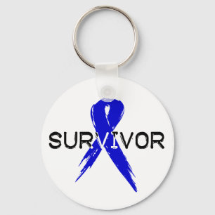 Porte-clés Blue Ribbon -Survivor