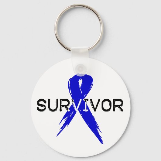 Porte-clés Blue Ribbon -Survivor (Recto)
