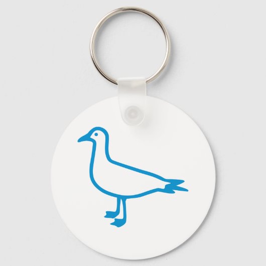 Porte-clés Blue Seagull (Recto)