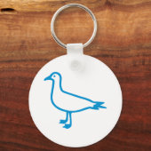 Porte-clés Blue Seagull (Recto)