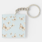 Porte-clés Blue Skies & Butterflies (Dos)