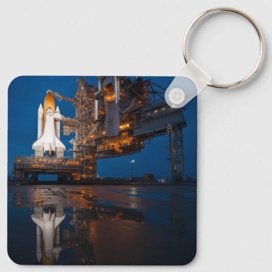Porte-clés Blue Sky for Space Shuttle Atlantis Launch (Dos)