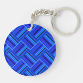 Porte-clés Blue stripes (Dos)