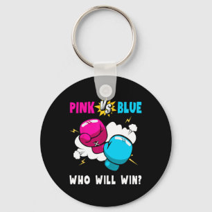 Porte-clés Blue Vs Pink qui gagnera le Genre Revevela Party B