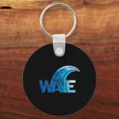 Porte-clés Blue Wave Vote Président Démocratique 2020 Résiste (Recto)