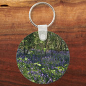 Porte-clés Bluebell Woods fleurs (Recto)