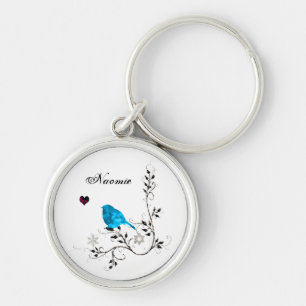 Porte-clés Bluebird et Blue Heart