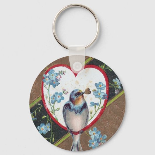 Porte-clés Bluebird vintage (Recto)