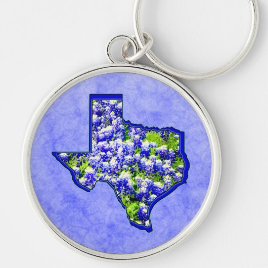 PORTE-CLÉS BLUEBONNETS DE TEXAS (Devant)