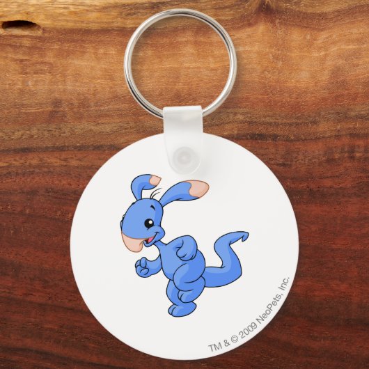 Porte-clés Blumaroo bleu (Recto)